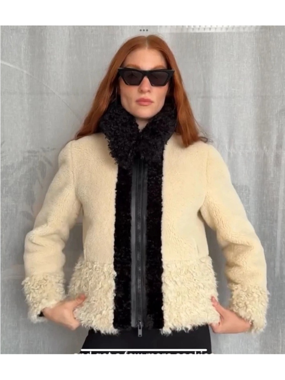 FAUX FUR PATCHWORK Fluffy JACKET - THE ITEM ZARA